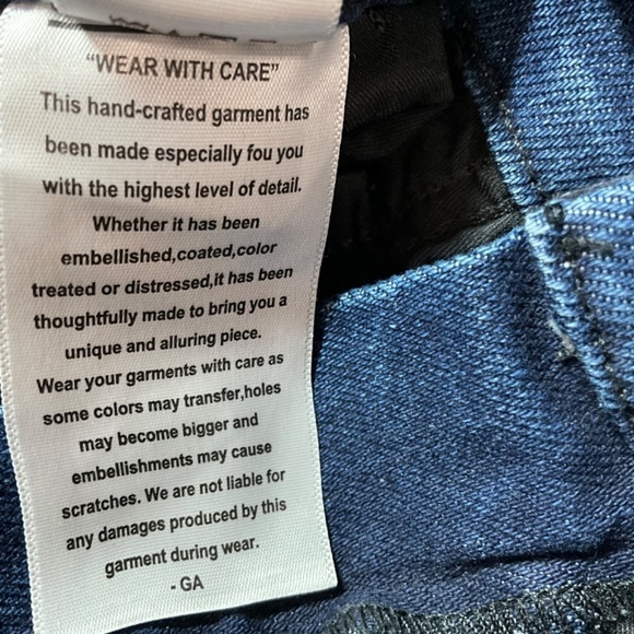 GOOD AMERICAN Good Waist Skinny Jeans 2 Colour 5 Pocket Raw Step Hem US Sz 4 27 - Picture 10 of 11